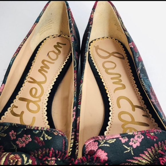 SAM EDELMAN Brocade Bow Bird Flats - Picture 6 of 10